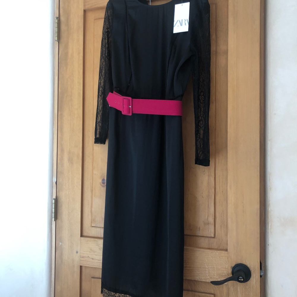 Zara new Black cocktail dress